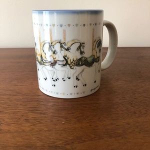 Vintage Otigiri Carousel Mug